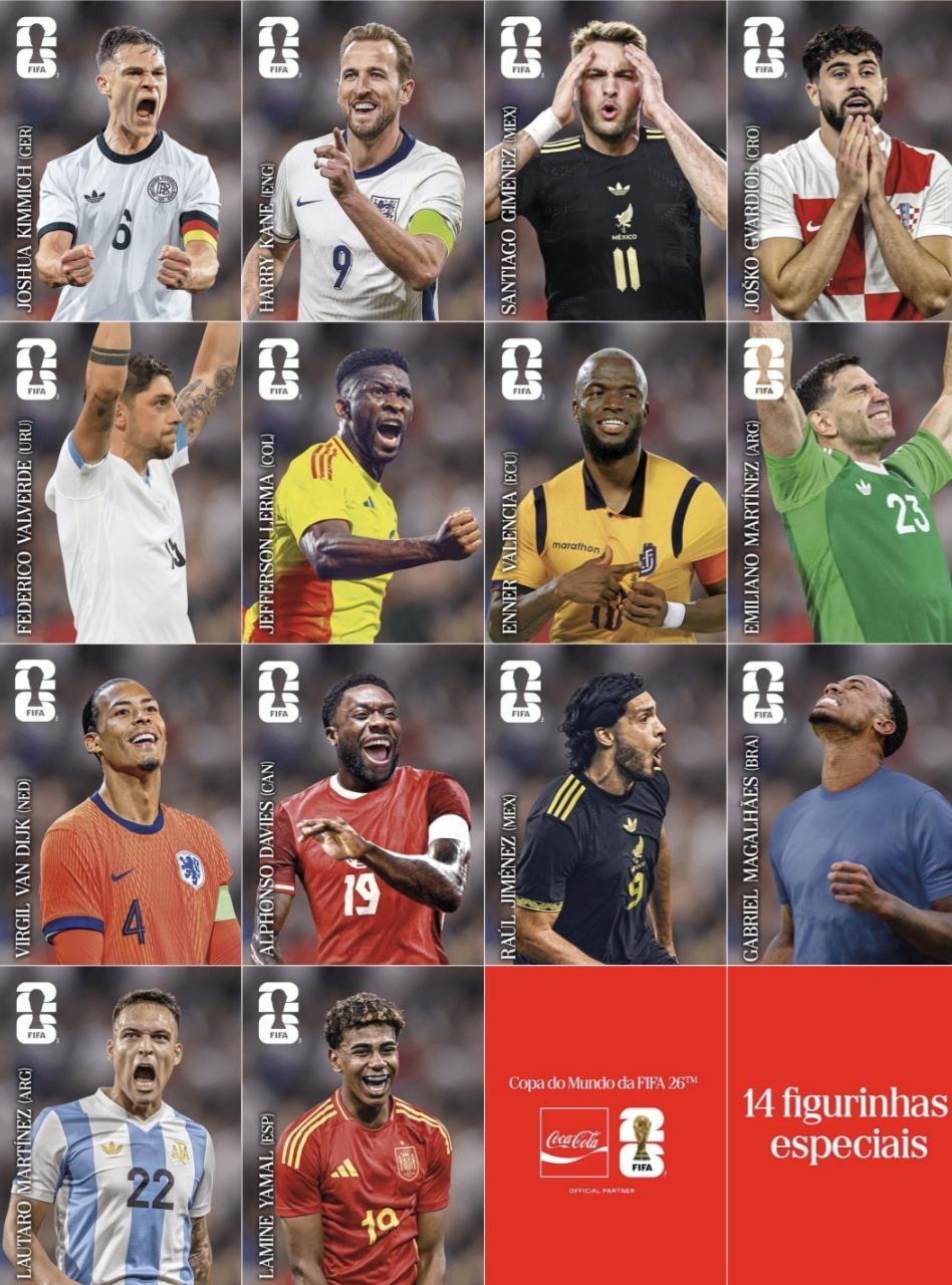 14 figuritas especiales